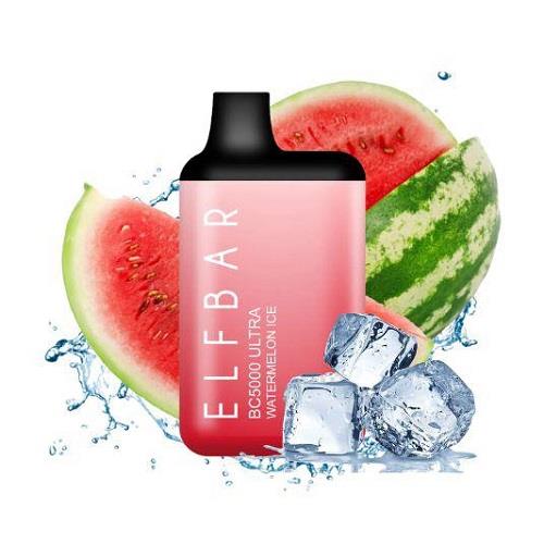 پاد یکبار مصرف هندوانه یخ الف بار <br><span>ELFBAR Watermelon Ice BC5000</span>