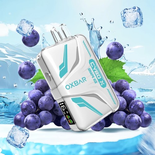 پاد یکبار مصرف انگور شیرین و یخ اوکسبار <br><span>Oxbar Grape Ice 20000 Puffs</span>