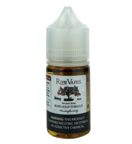 سالت رز گلد توباکو رایپ ویپز <br><span>Ripe Vapes Rose Gold Tobacco SaltNic 30ml</span>